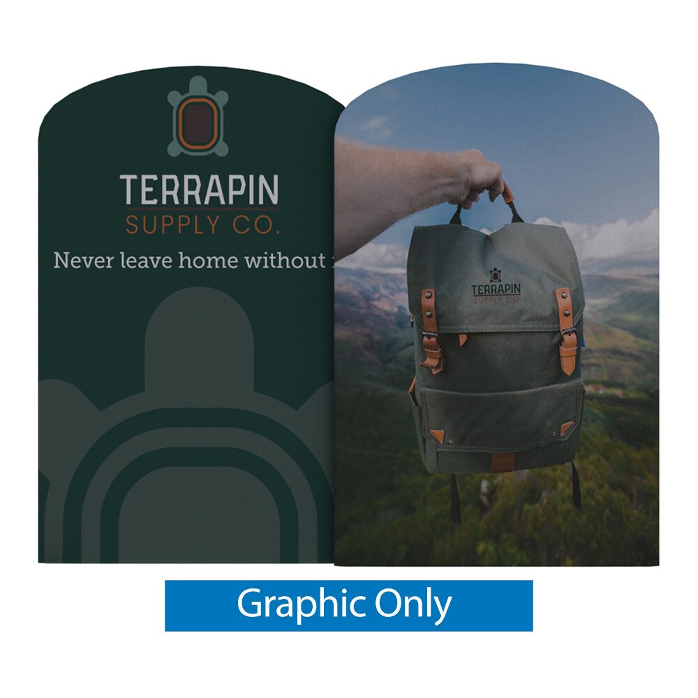 EZ Tube® Connect 10FT Kit H (5'X5') — Double Sided Graphic Only